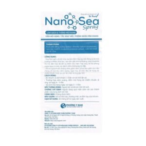 Alternative view of Bình xịt mũi muối biển Nano Sea Spray Phương Nam hỗ trợ tai mũi họng (75ml)
