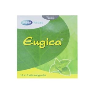 Thuốc Eugica MEGA xanh điều trị ho đờm, cảm cúm, sổ mũi (10 vỉ x 10 viên)